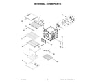 KitchenAid KOES530PSS00 internal oven parts diagram