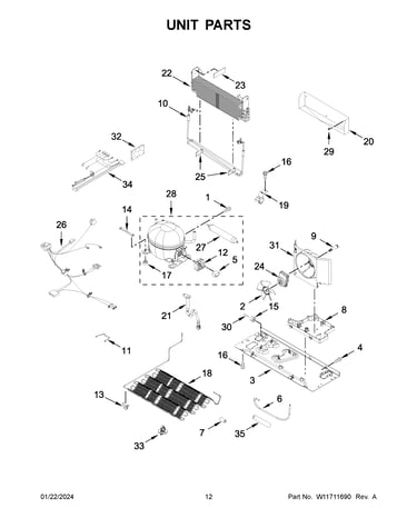 Unit parts