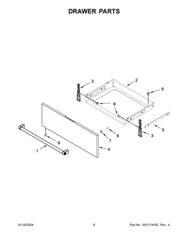 Drawer parts