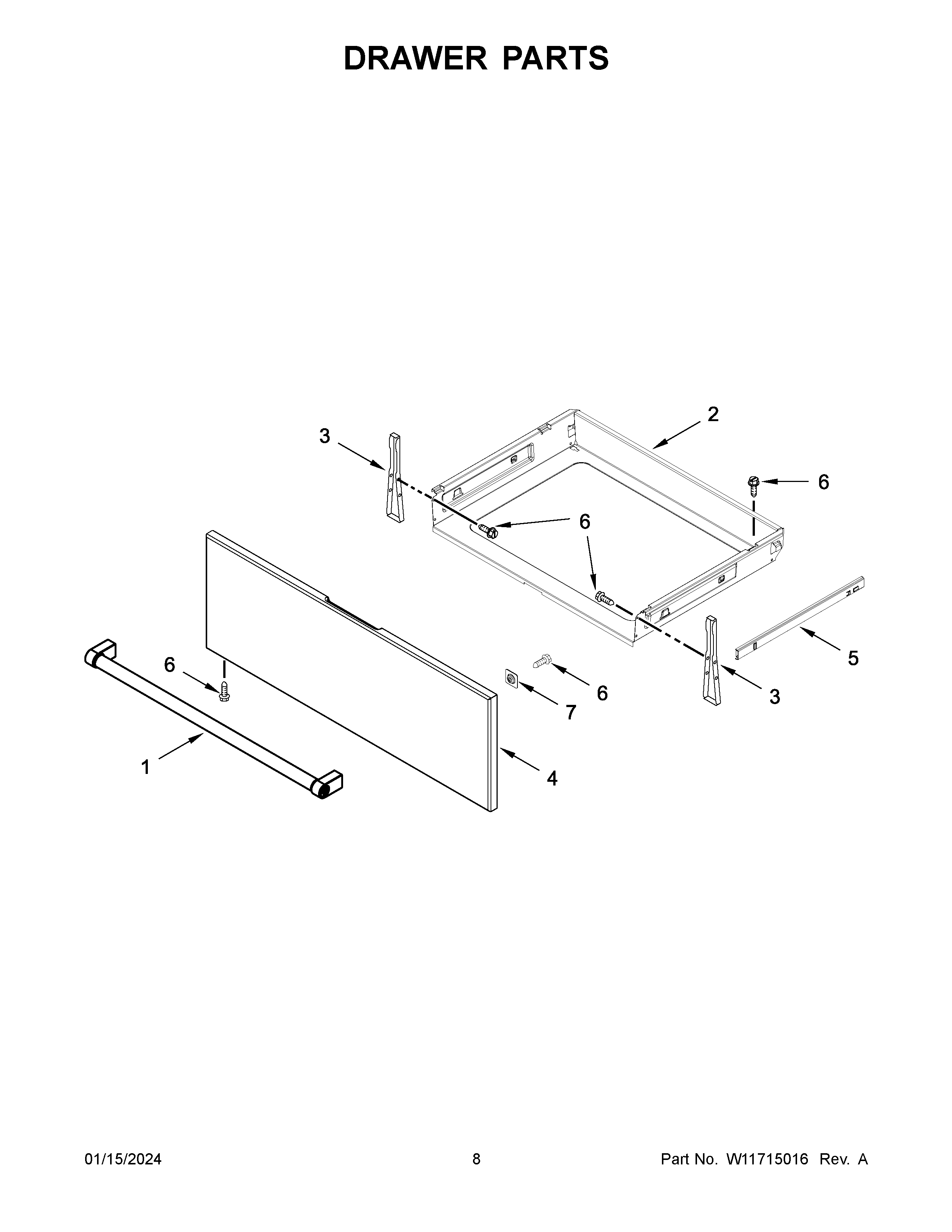 DRAWER PARTS