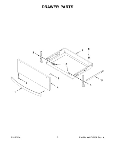 Drawer parts