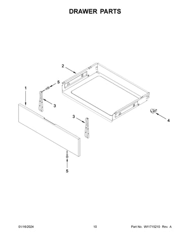 Drawer parts