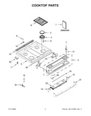 Cooktop parts