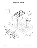 Cooktop parts