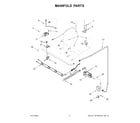 Amana AGR4230BAB5 manifold parts diagram