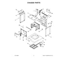 Amana AGR4230BAW5 chassis parts diagram