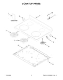 Cooktop parts