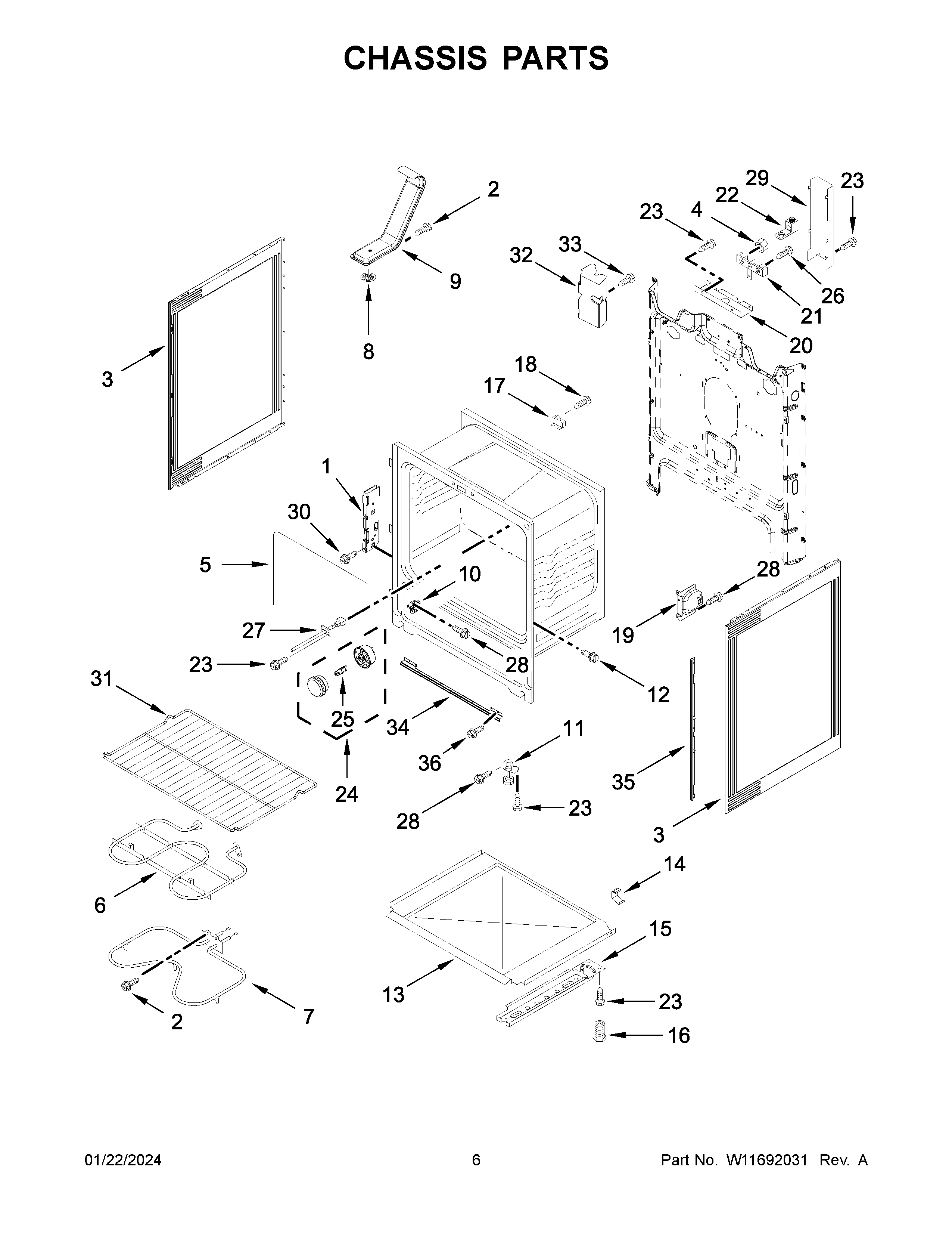Chassis parts