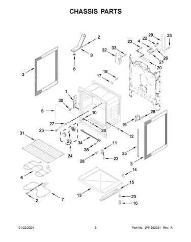 Chassis parts