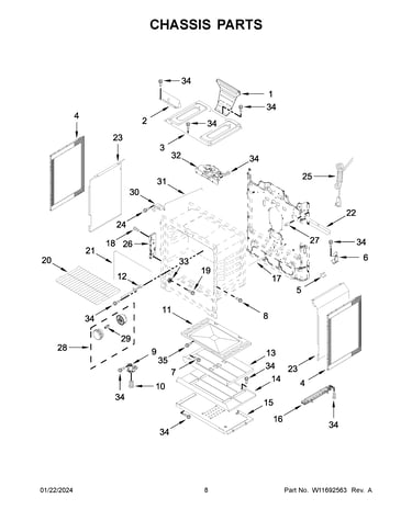 Chassis parts