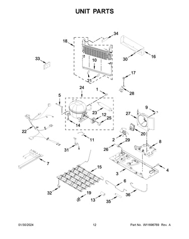 Unit parts