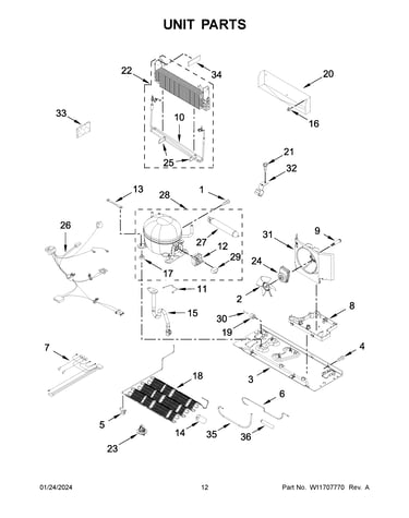 Unit parts