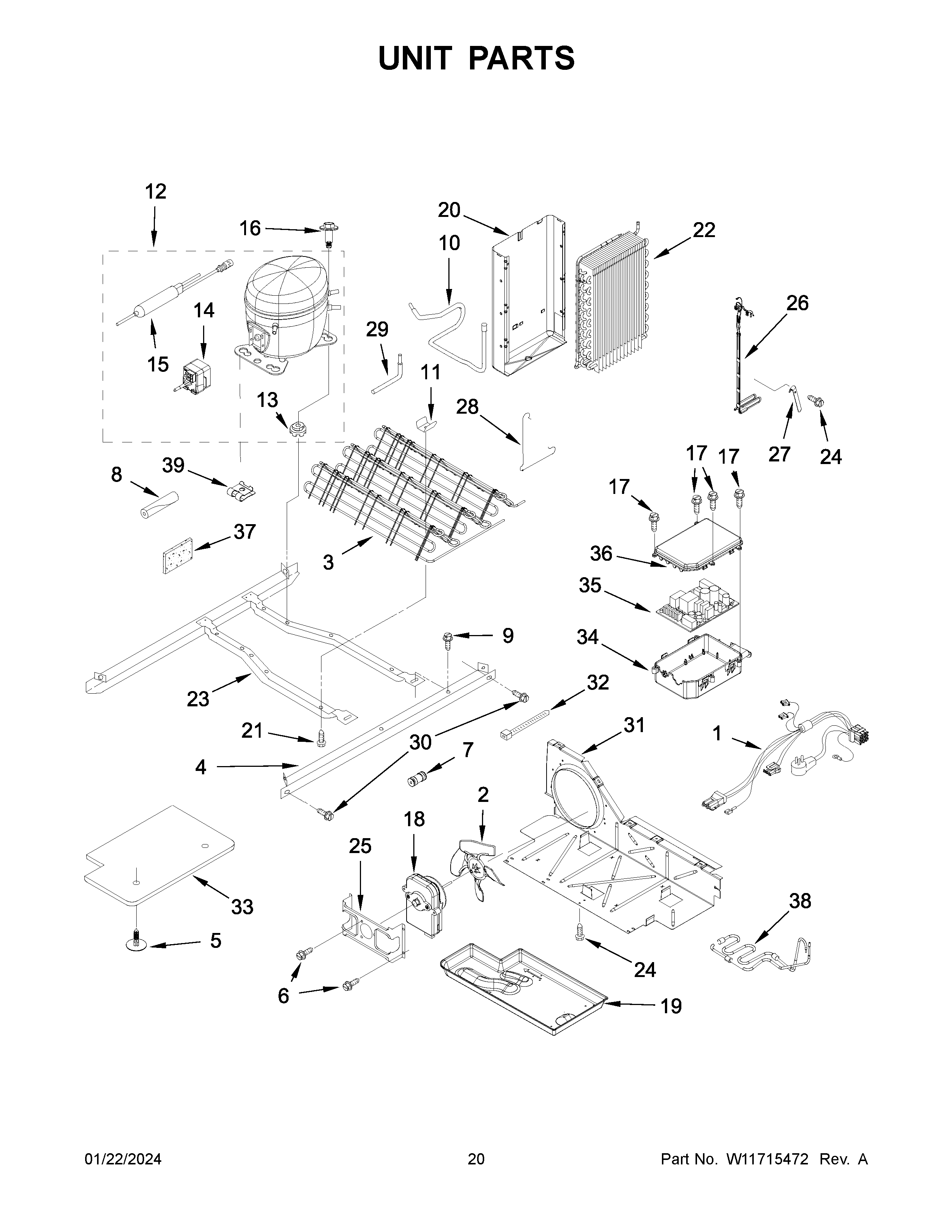 Unit parts