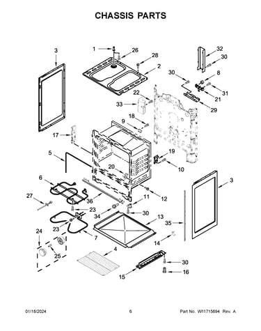 Chassis parts
