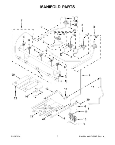 Manifold parts