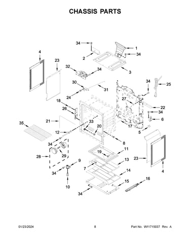 Chassis parts