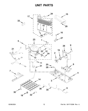 Unit parts
