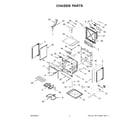 Whirlpool WEE515S0LS3 chassis parts diagram