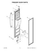 Freezer door parts