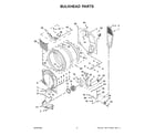 Maytag MGD6630MBK1 bulkhead parts diagram