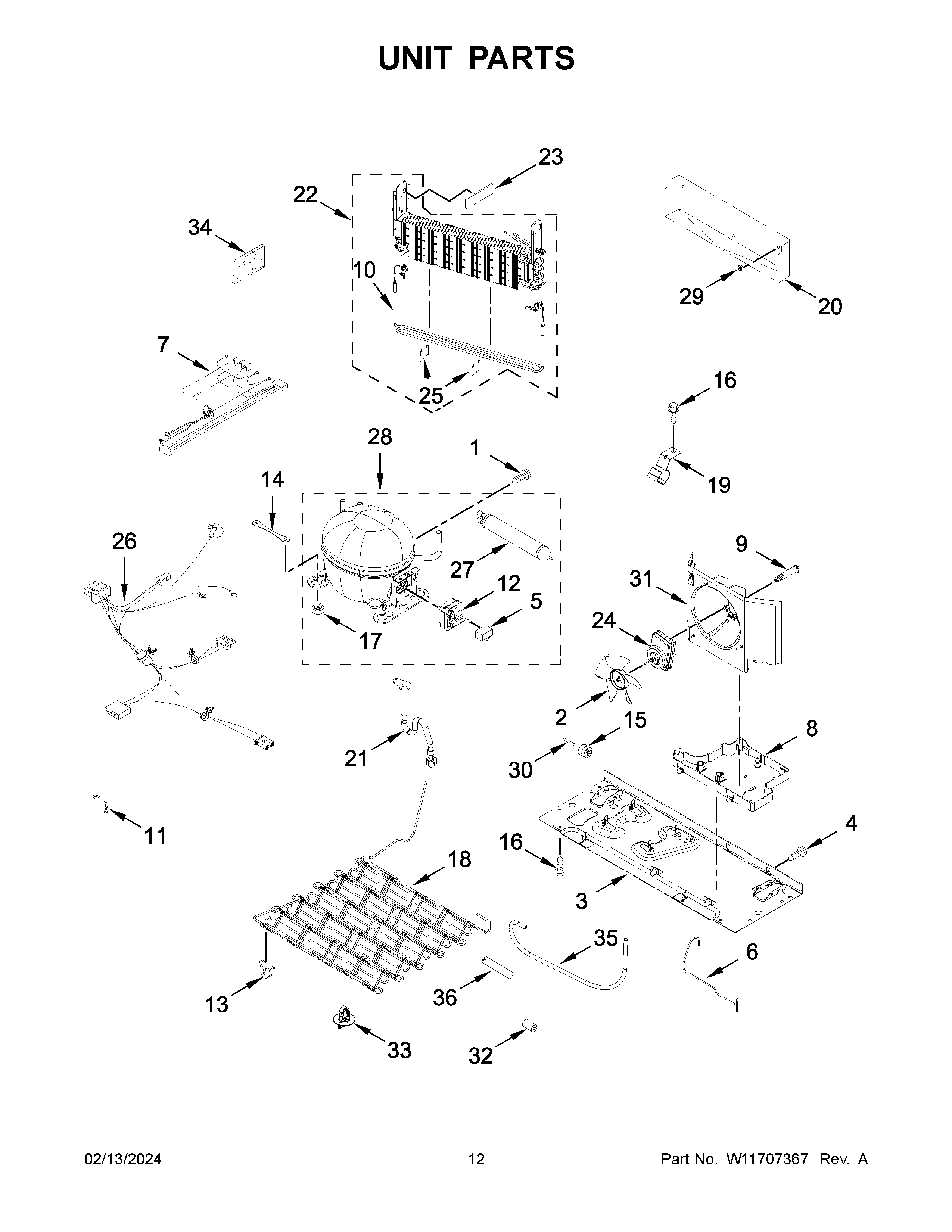 Unit parts