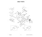 Whirlpool WRF954CIHZ05 shelf parts diagram