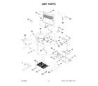 Whirlpool WRF540CWHB08 unit parts diagram