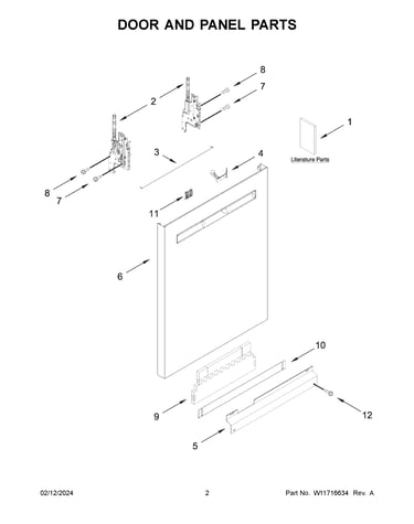 Door and panel parts