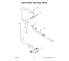 Maytag MDPS6124RZ0 upper wash and rinse parts diagram