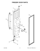 Freezer door parts