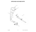 KitchenAid KDPM804KPS2 upper wash and rinse parts diagram