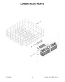 Lower rack parts