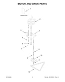 Motor and drive parts