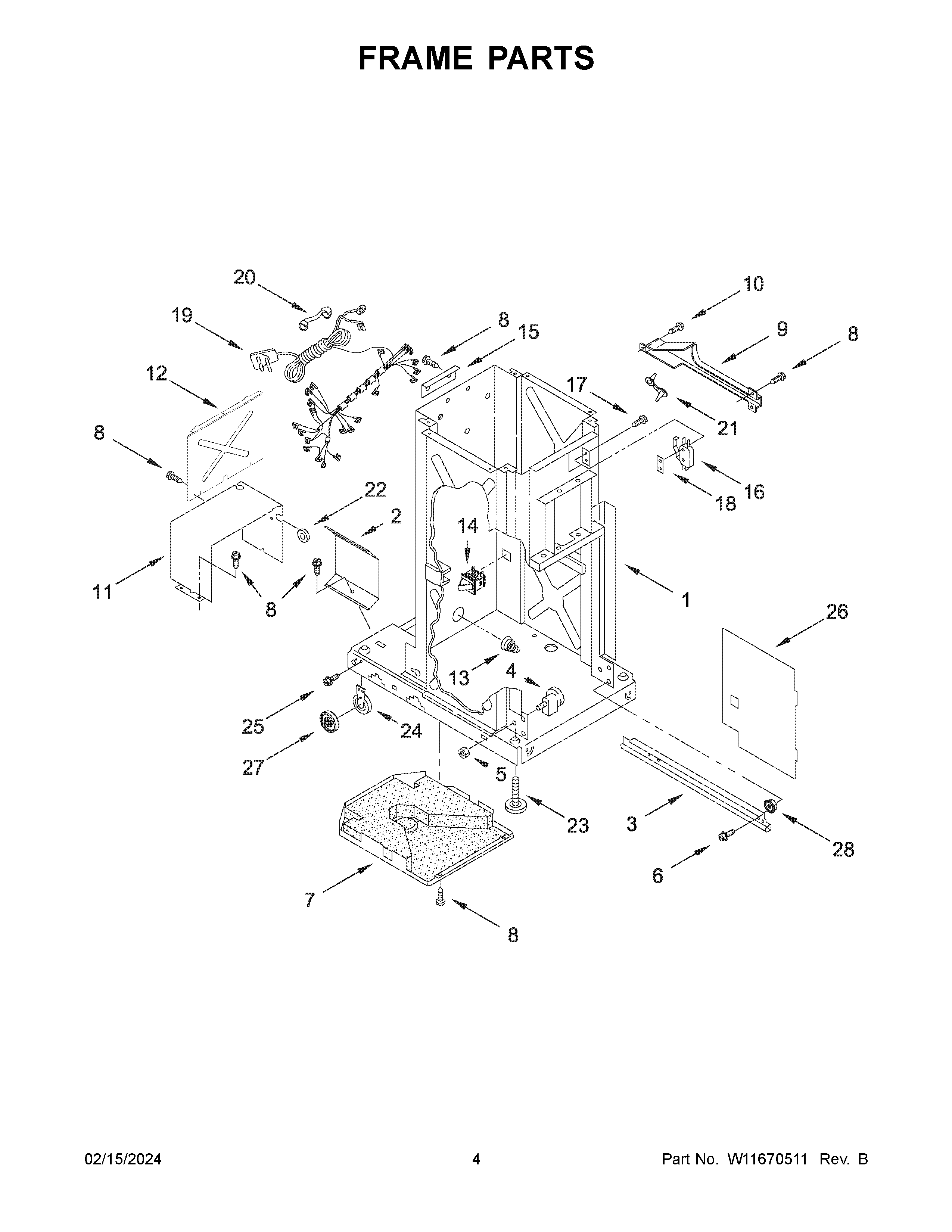 Frame parts
