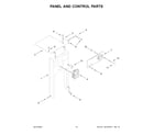 Whirlpool TU950QPXS3 panel and control parts diagram