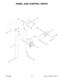 Panel and control parts