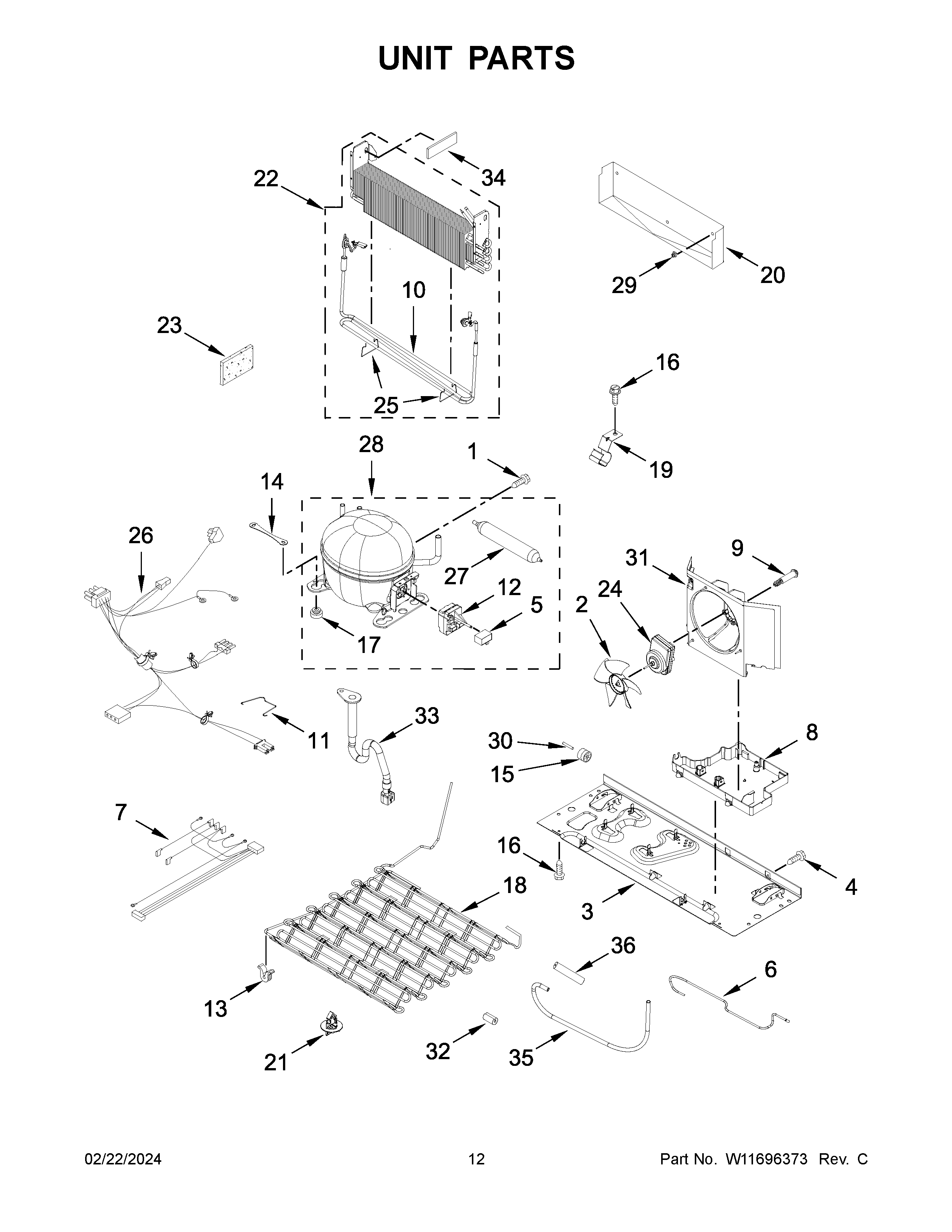 Unit parts