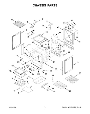 Chassis parts