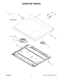 Cooktop parts