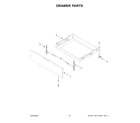 Whirlpool WFES3030RS0 drawer parts diagram