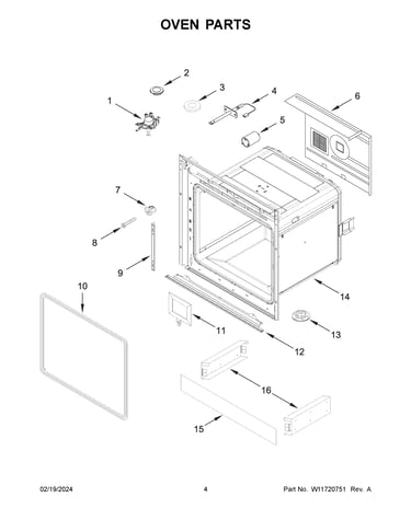 Oven parts