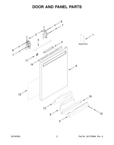 Door and panel parts