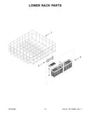 Lower rack parts