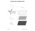 KitchenAid KMMF530PWH00 cooking and cookware parts diagram