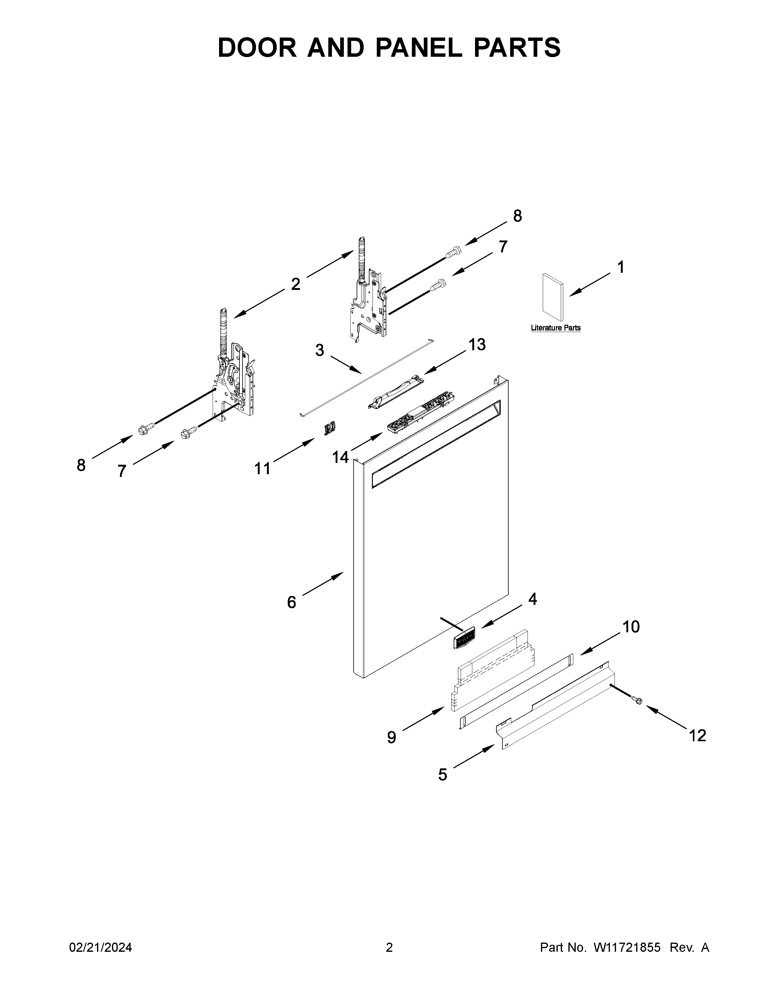 Maytag MDB4949SKZ3 dishwasher Parts | Diagrams | Sears PartsDirect