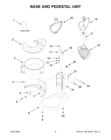 Base and pedestal unit
