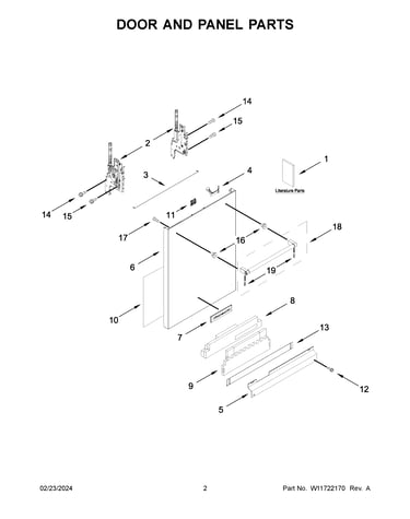 Door and panel parts