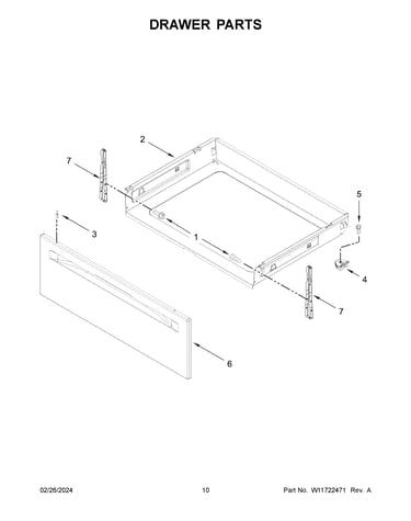 Drawer parts