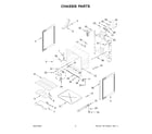 Whirlpool WFES3330RZ0 chassis parts diagram