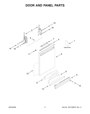Door and panel parts